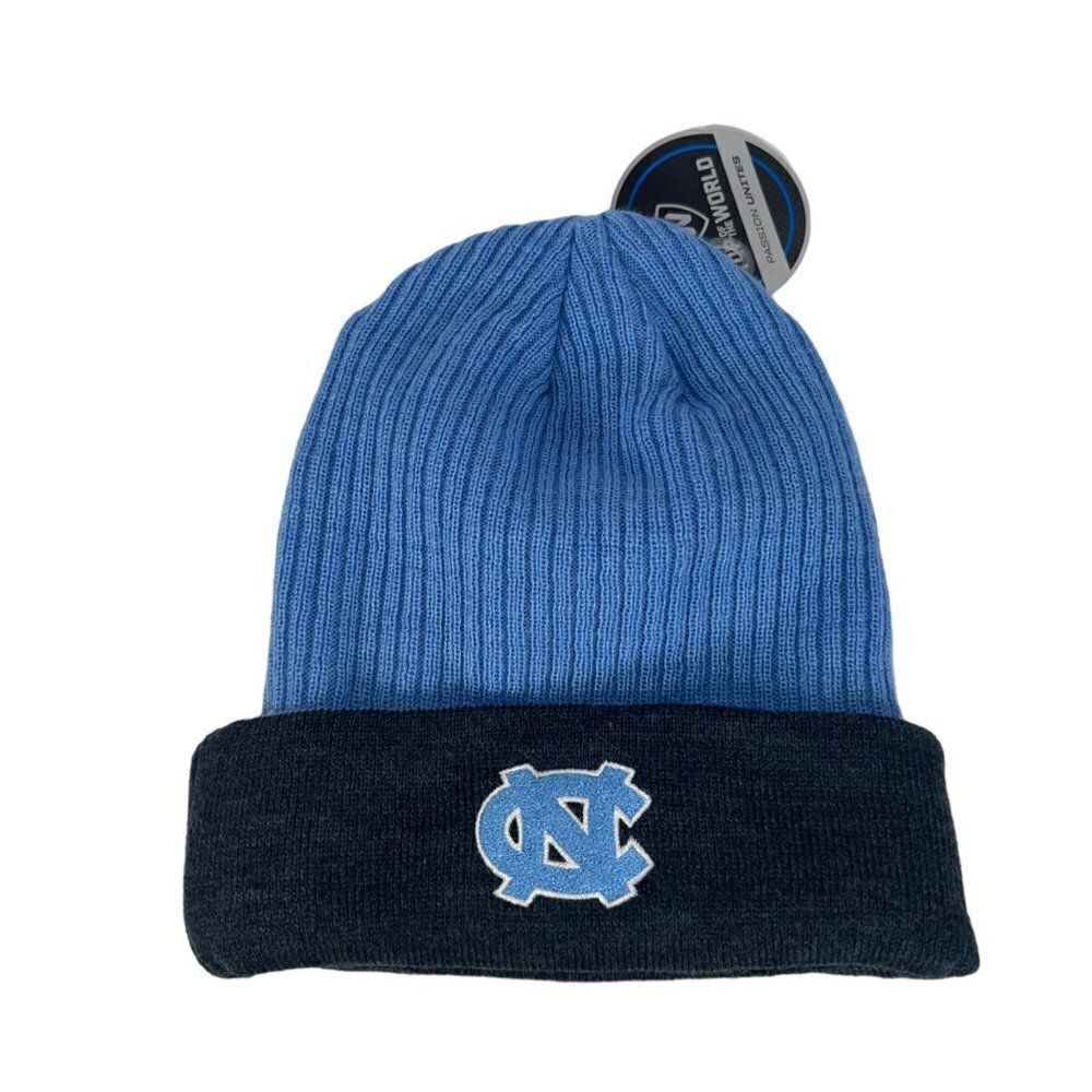 Top of the World‎ Carolina Tar Heels Beanie Blue / Navy OS